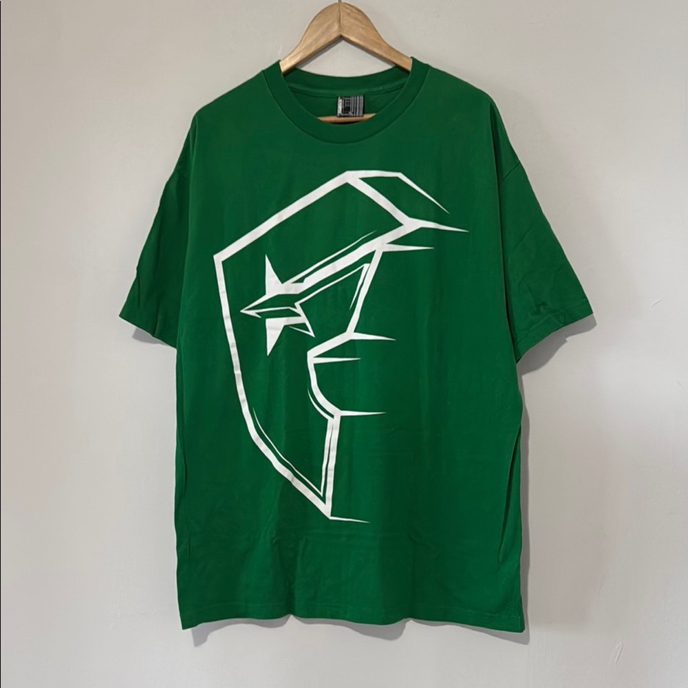 Vintage Famous Stars & Straps T-Shirt / XL / Y2K / Green